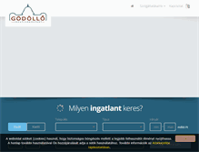 Tablet Screenshot of godolloihaz.hu